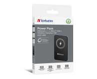 Verbatim Charge 'n' Go Magnetic Wireless Power Bank 5000mAh czarny - 1236518 - zdjęcie 2